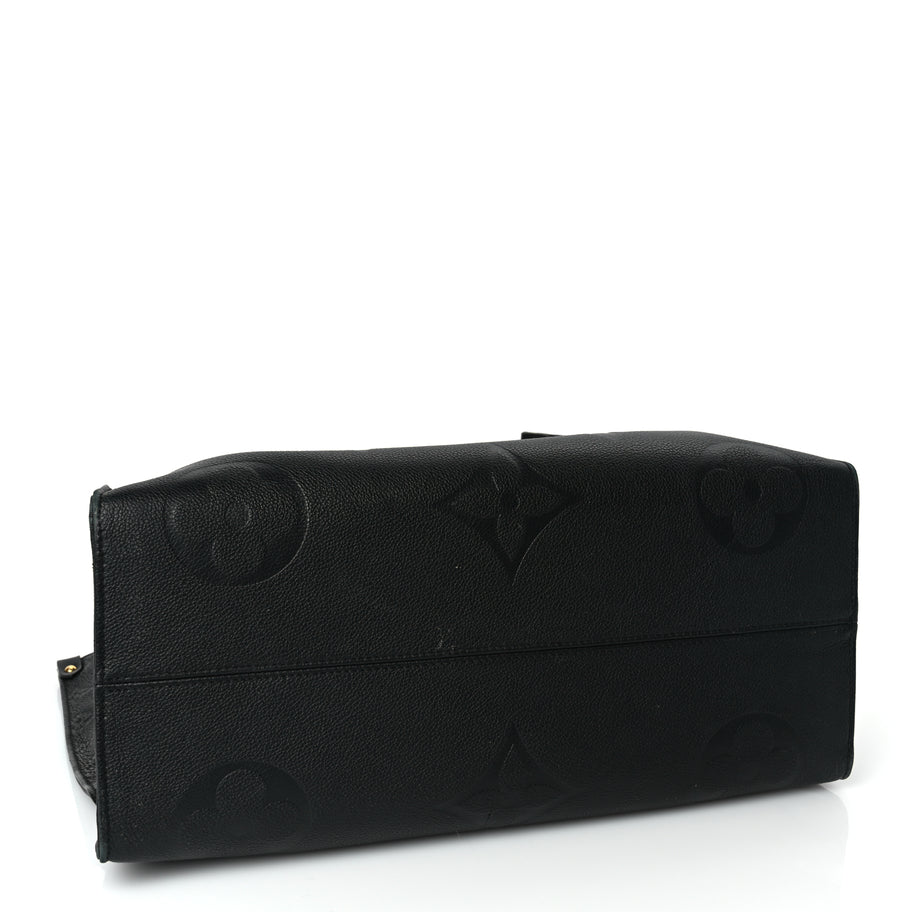 Louis Vuitton Empreinte Monogram Giant Onthego GM Black Image 3