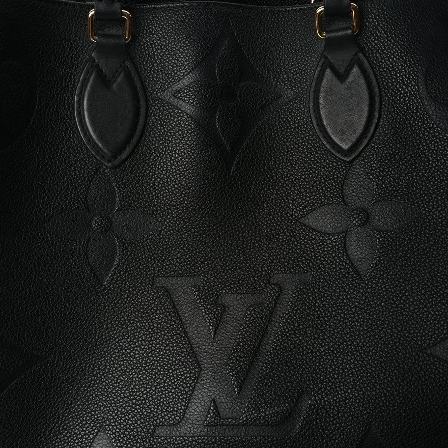 Louis Vuitton Empreinte Monogram Giant Onthego GM Black Image 6