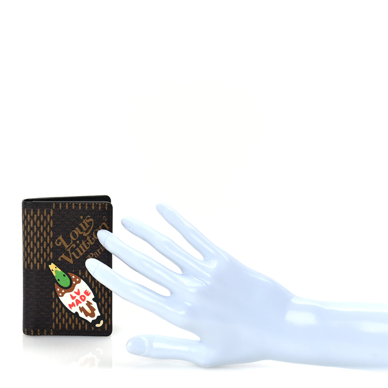  Louis Vuitton X NIGO Giant Damier Ebene Pocket Organizer