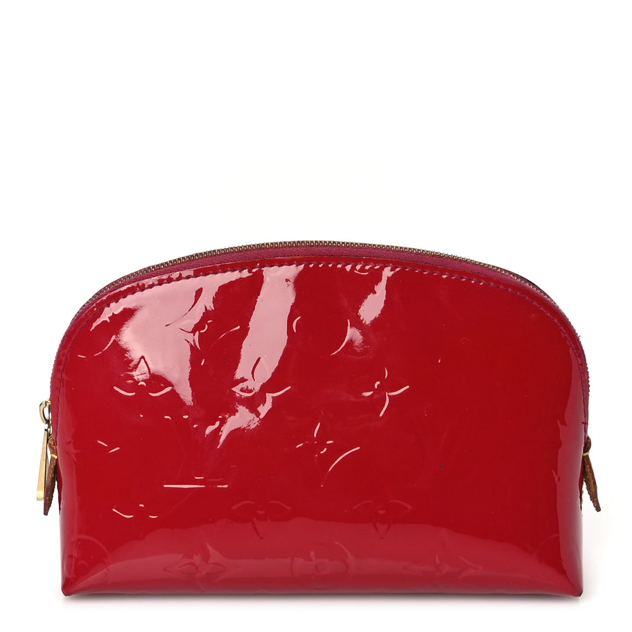 Louis Vuitton Vernis Cosmetic Pouch Rose Indien Image 1
