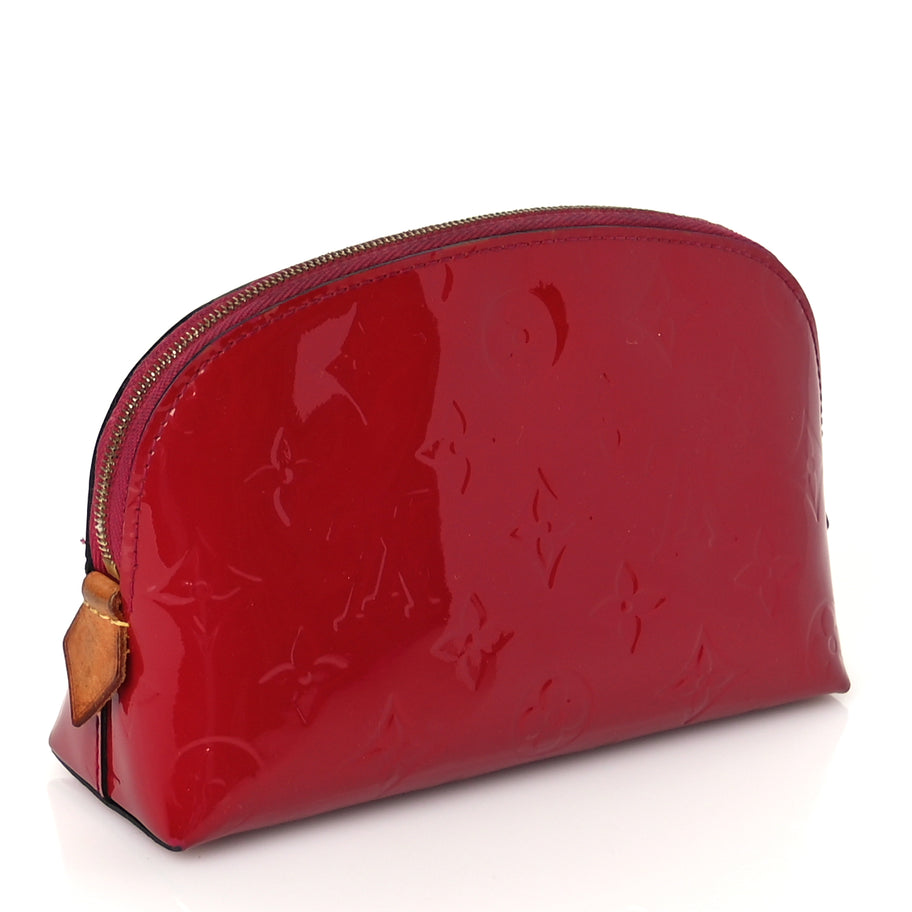 Louis Vuitton Vernis Cosmetic Pouch Rose Indien Image 3