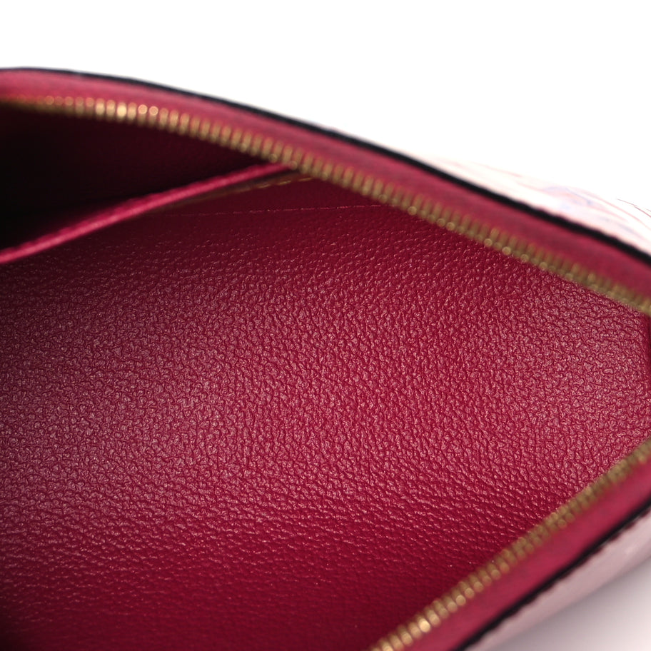 Louis Vuitton Vernis Cosmetic Pouch Rose Indien Image 5