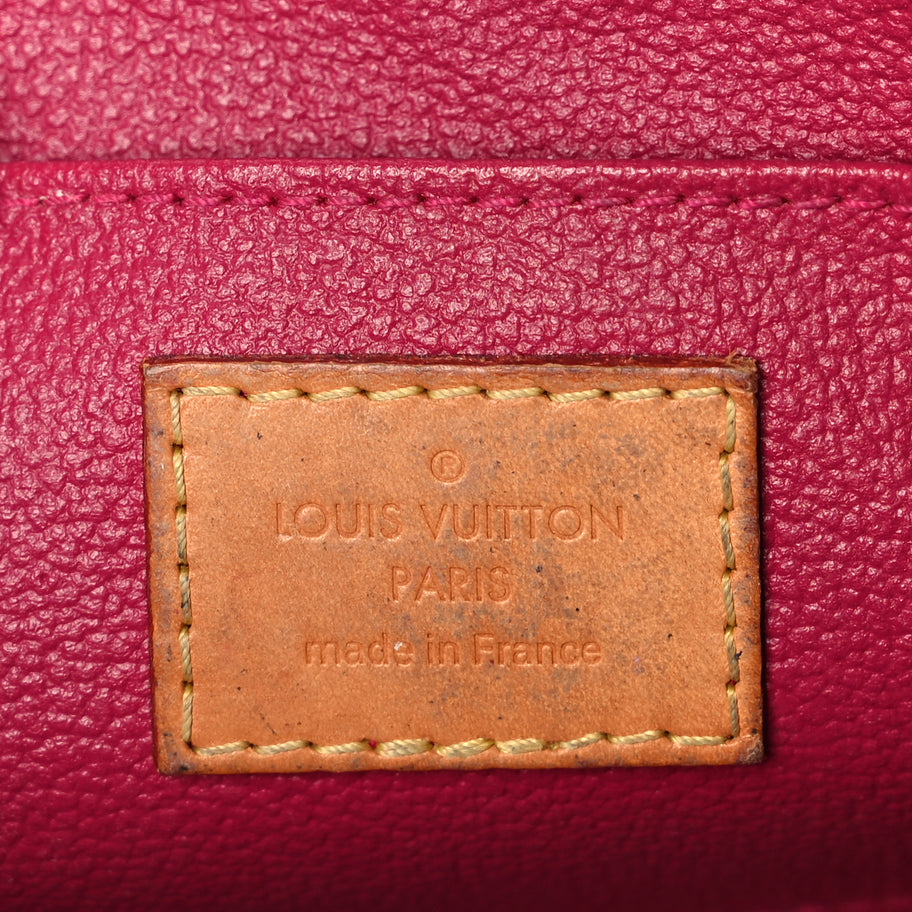 Louis Vuitton Vernis Cosmetic Pouch Rose Indien Image 6