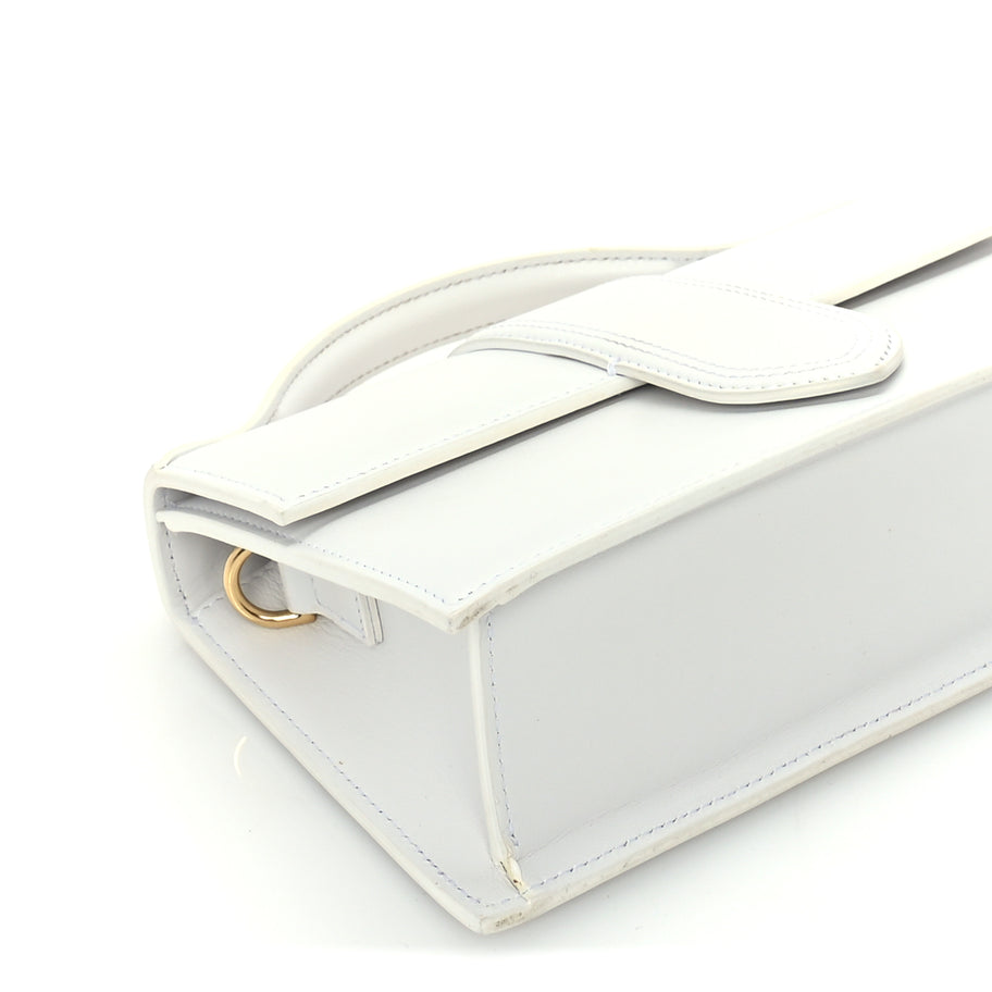 Jacquemus Smooth Calfskin Le Grand Bambino White Image 7