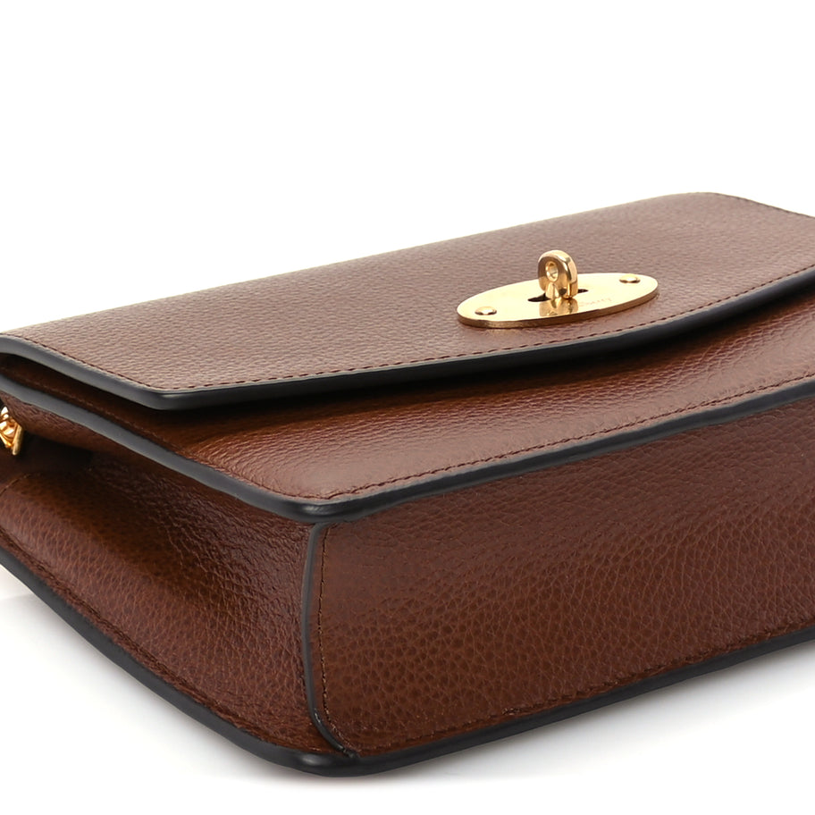 Mulberry Small Classic Grain Calfskin Small Darley  Oak Image 7