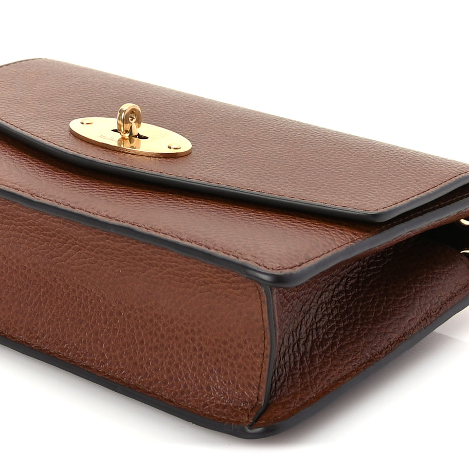 Mulberry Small Classic Grain Calfskin Small Darley  Oak Image 8