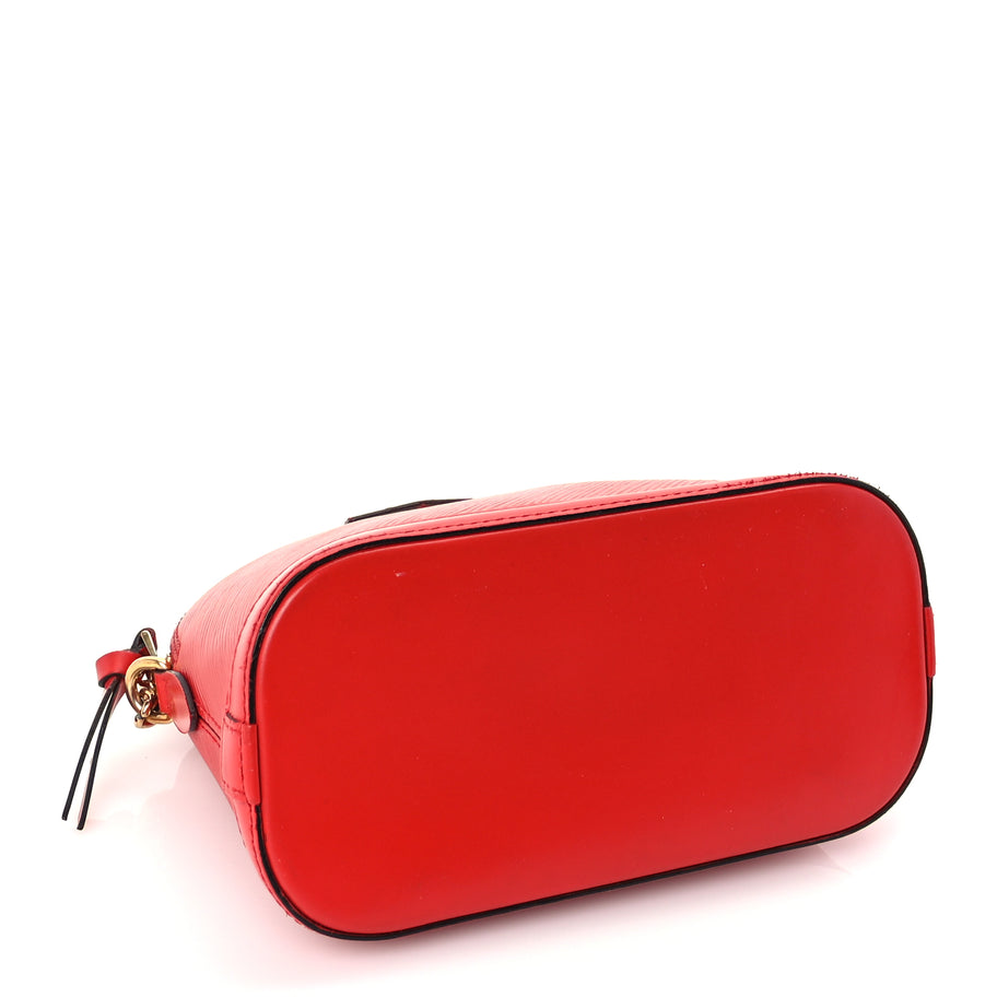 Louis Vuitton Epi Alma Mini  Coquelicot Image 3