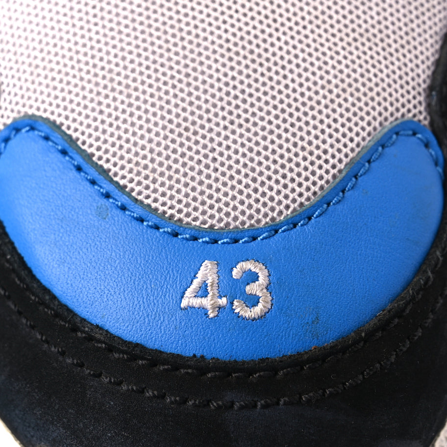 Balenciaga Fabric Mesh Mens Triple S Sneakers 43 Black Blue White Image 7