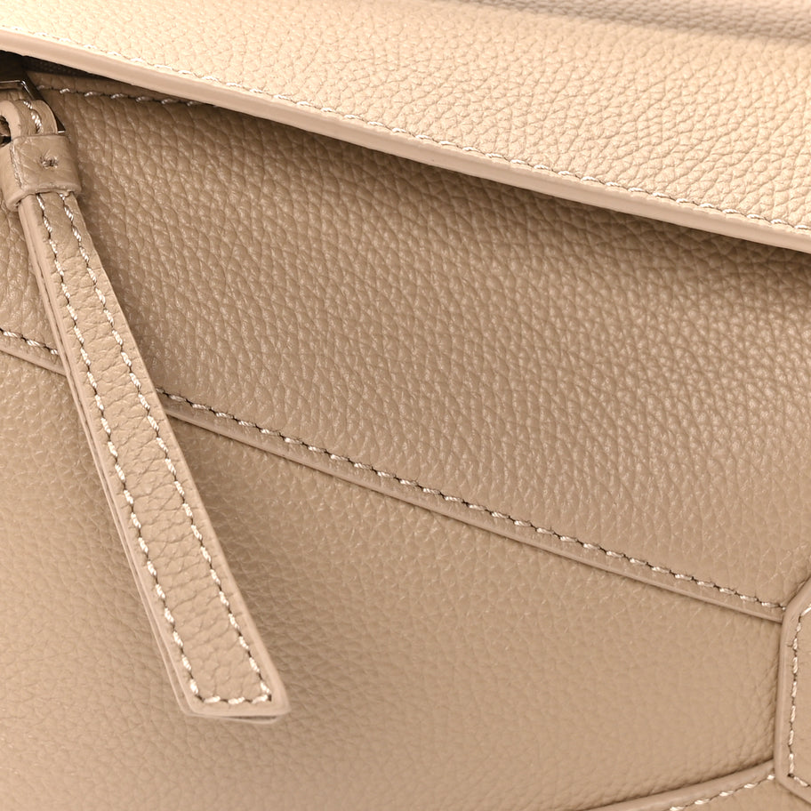 Loewe Calfskin Mini Puzzle Edge Bag Clay Image 6
