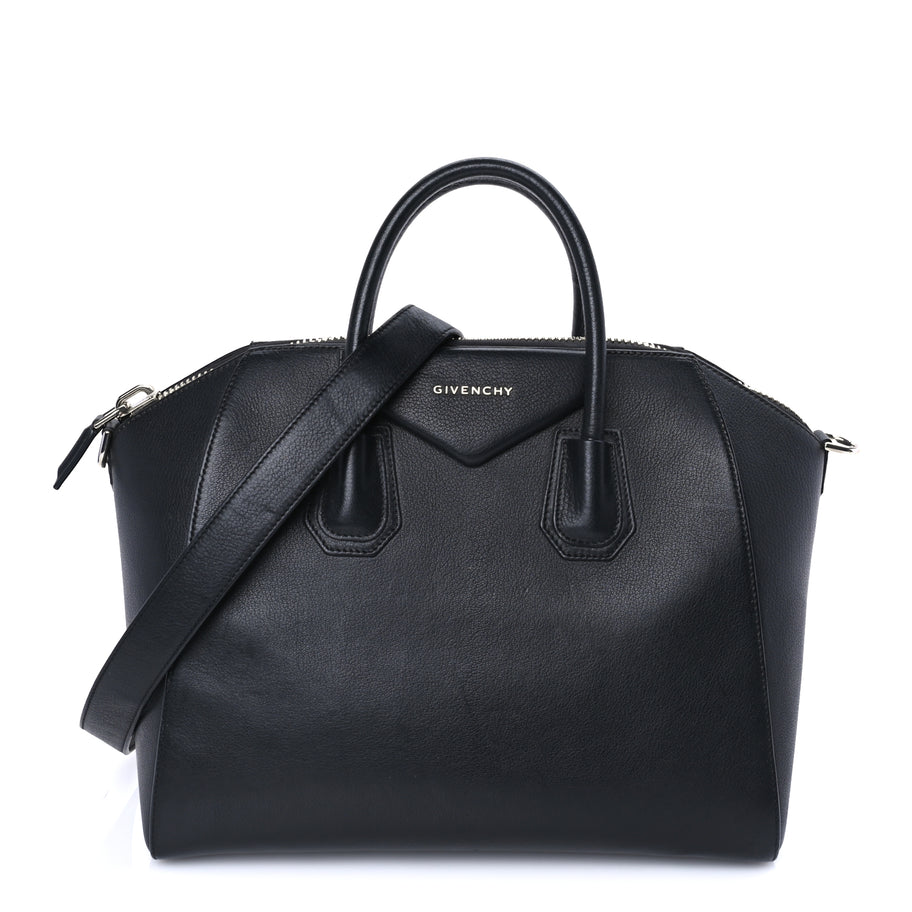 Givenchy Sugar Goatskin Medium Antigona Black Image 1