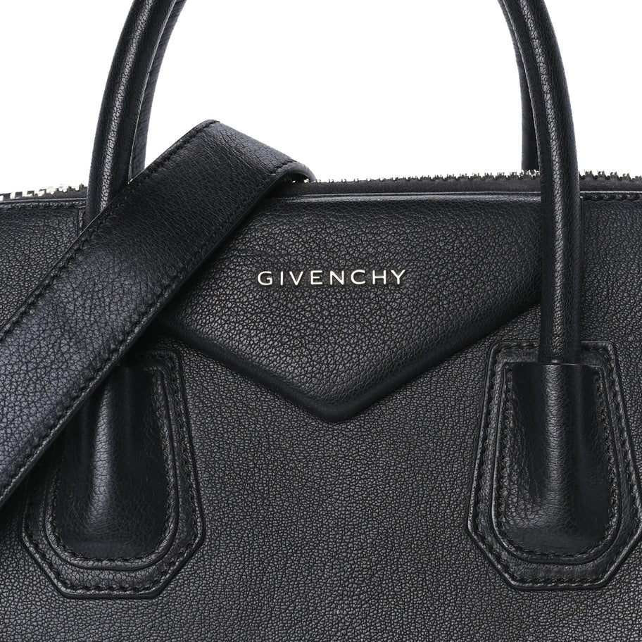 Givenchy Sugar Goatskin Medium Antigona Black Image 6