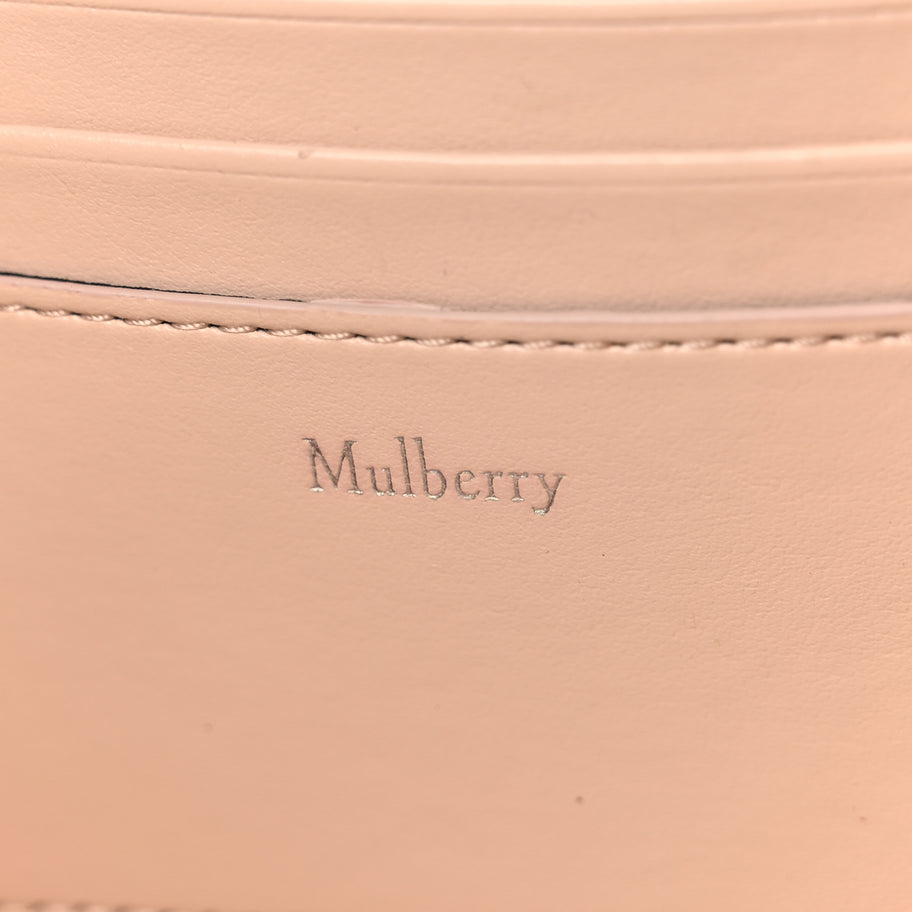 Mulberry Heavy Grain Mini Iris Tote Blue Orange Image 8