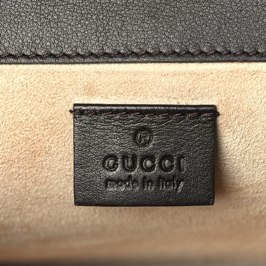 Gucci GG Supreme Monogram Snakeskin Embroidered Small Dionysus Shoulder Bag Image 6