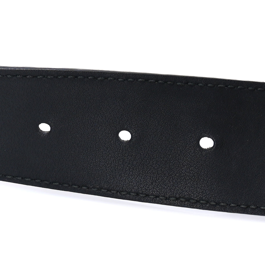 Gucci Calfskin Double G 40mm Belt 70 28  Black Image 4