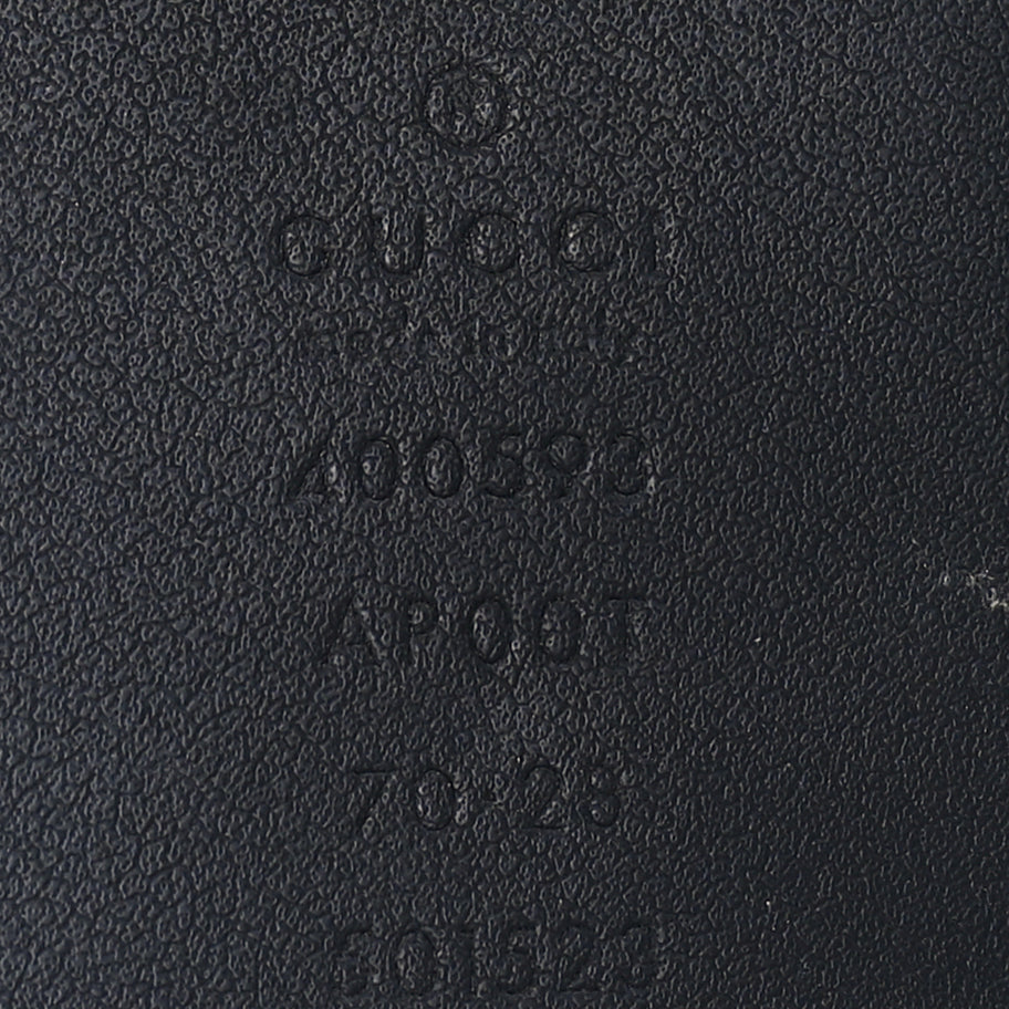 Gucci Calfskin Double G 40mm Belt 70 28  Black Image 5
