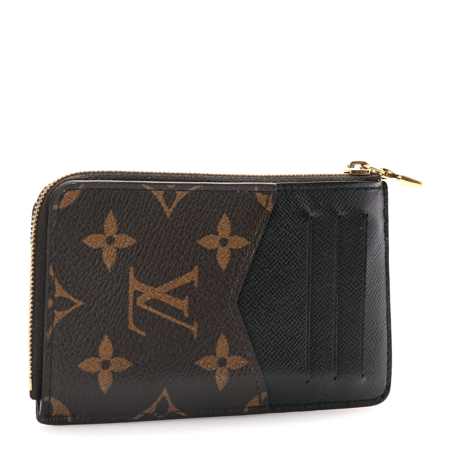 Louis Vuitton Monogram Recto Verso Card Holder Black Image 3