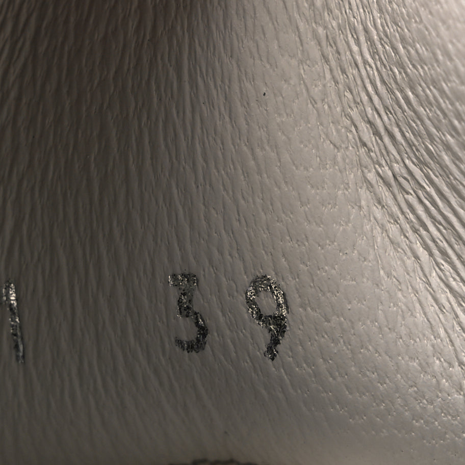 Chanel Calfskin CC Womens Sneakers 39 Black Image 7