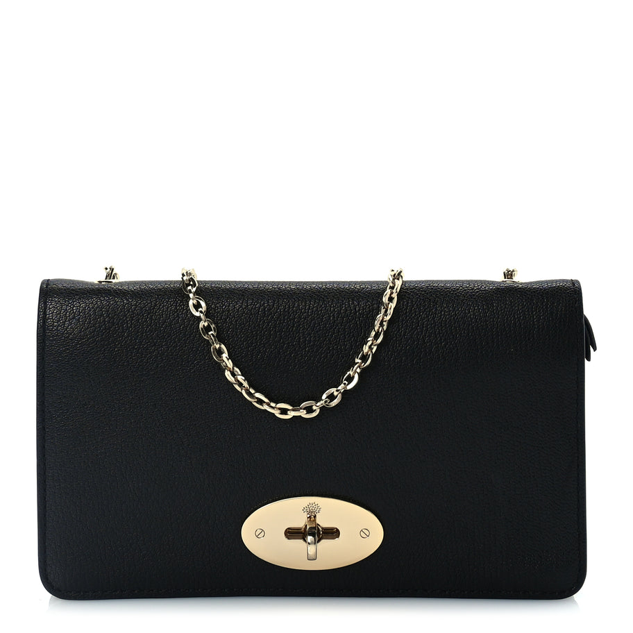 Mulberry Grainy Print Bayswater Clutch Wallet  Black Image 1