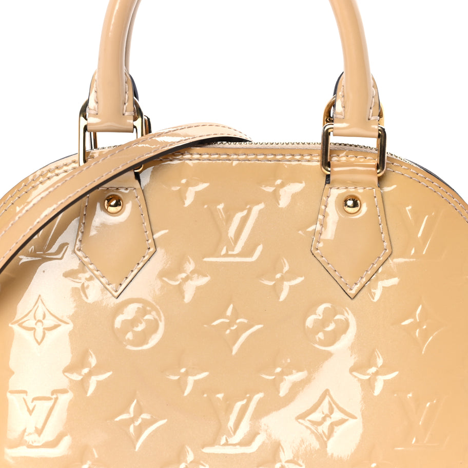 Louis Vuitton Vernis Alma BB Dune Image 6