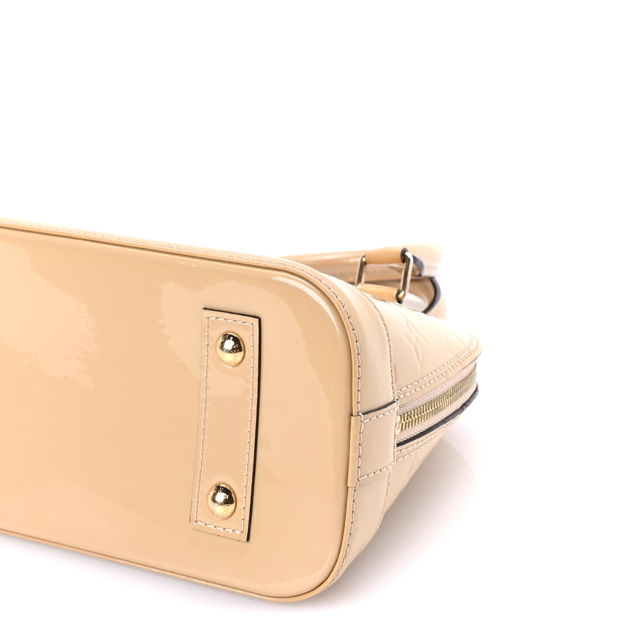 Louis Vuitton Vernis Alma BB Dune Image 8