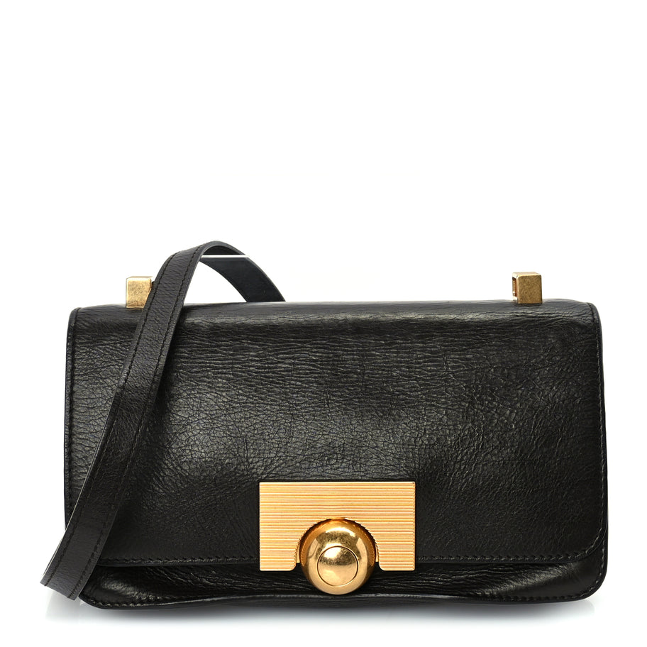 Bottega Veneta Spazzolato Calfskin Mini Classic BV Bag  Brown Image 1