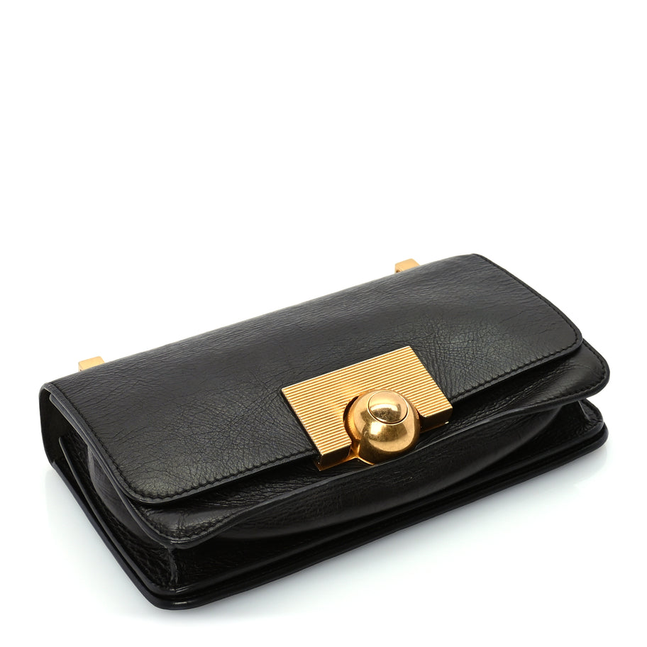 Bottega Veneta Spazzolato Calfskin Mini Classic BV Bag  Brown Image 3