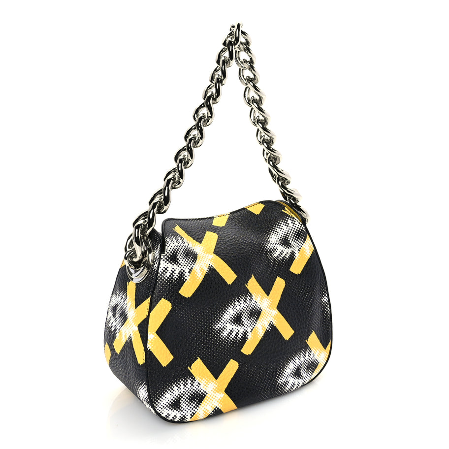 Prada Vitello Daino Eye Inside Hobo Black Image 2