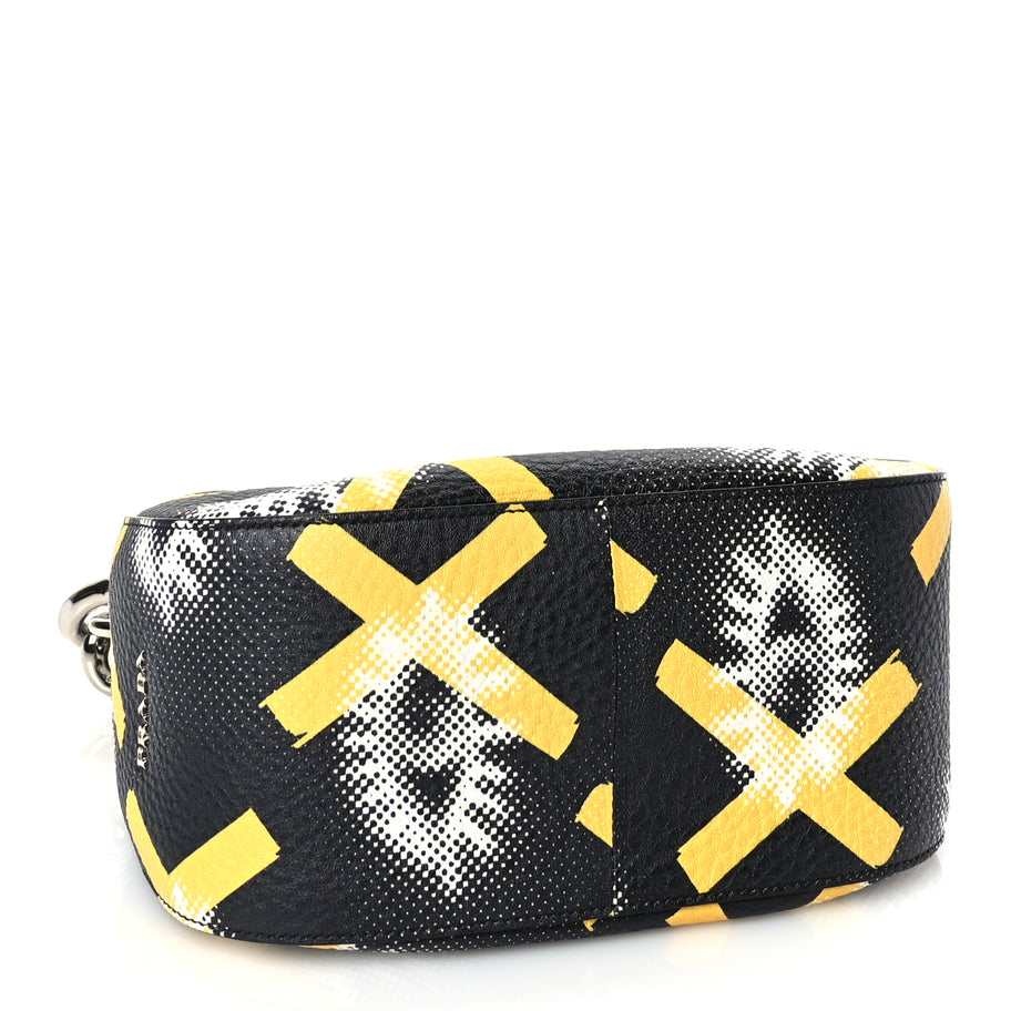 Prada Vitello Daino Eye Inside Hobo Black Image 3