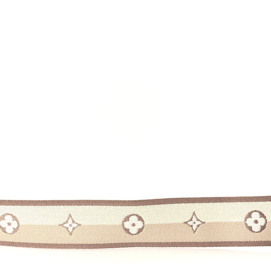 Louis Vuitton Jacquard Speedy Bandouliere 20 Shoulder Strap Beige Brown Image 4