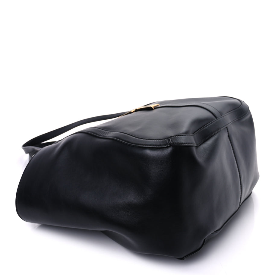 Versace Calfskin Greca Goddess Tote Bag Black Image 7