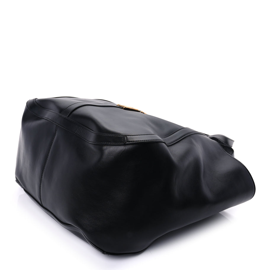 Versace Calfskin Greca Goddess Tote Bag Black Image 8