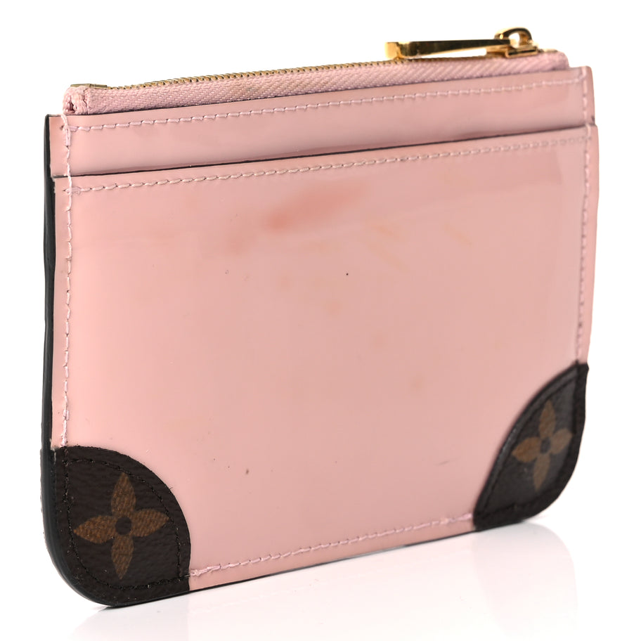 Louis Vuitton Patent Miroir Venice Key Pouch  Rose Ballerine Image 3