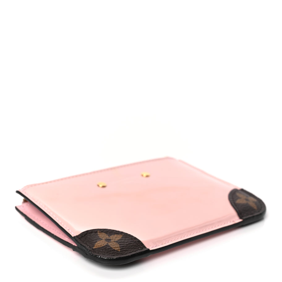 Louis Vuitton Patent Miroir Venice Key Pouch  Rose Ballerine Image 4
