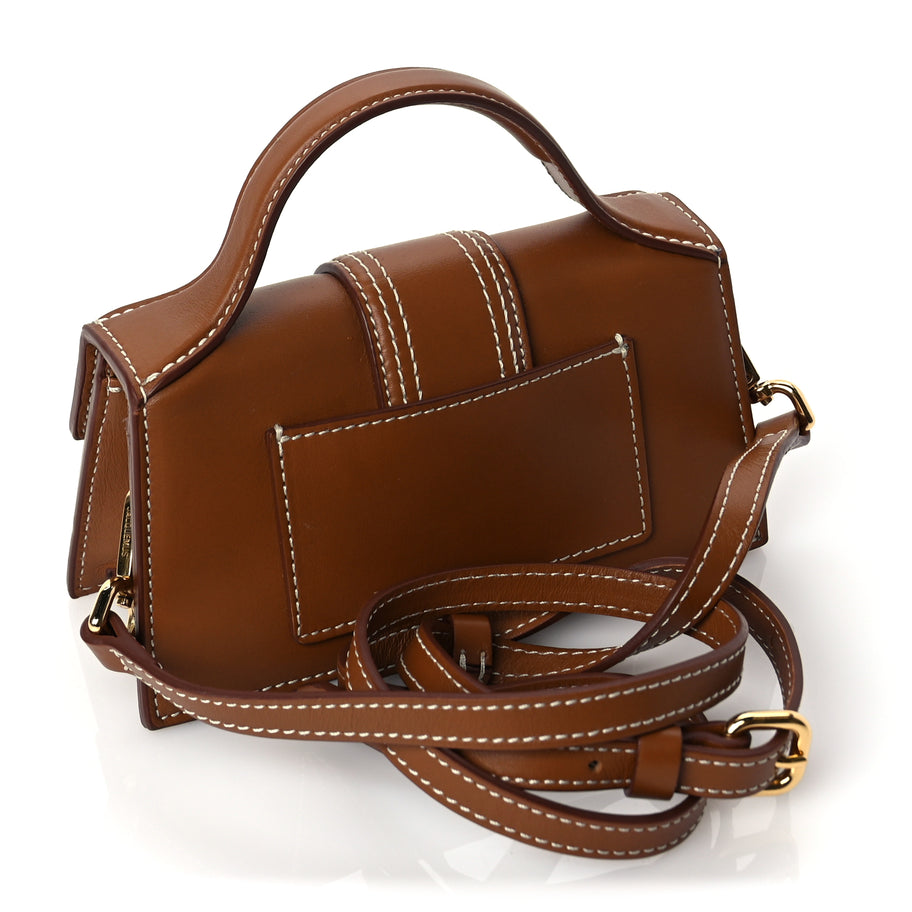 Jacquemus Smooth Calfskin Le Bambino Light Brown Image 2