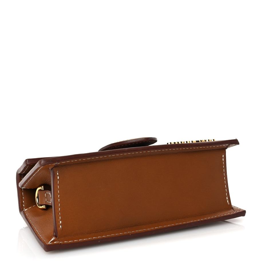 Jacquemus Smooth Calfskin Le Bambino Light Brown Image 3