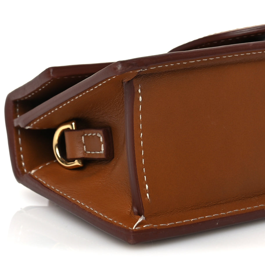 Jacquemus Smooth Calfskin Le Bambino Light Brown Image 7