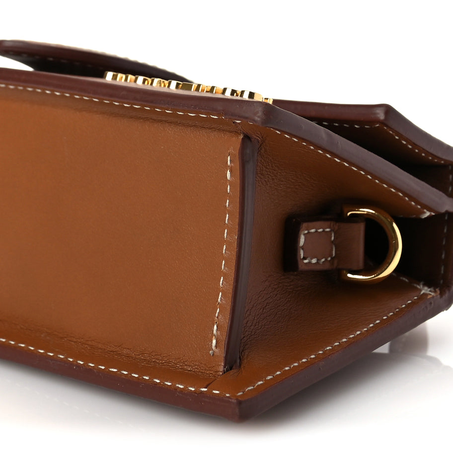 Jacquemus Smooth Calfskin Le Bambino Light Brown Image 8