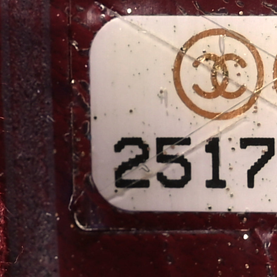 Chanel Calfskin Coco Eyelets Small Flap Bag  Red Image 6