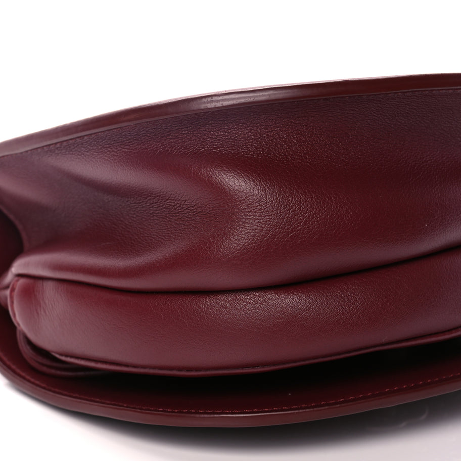 Chanel Calfskin Coco Eyelets Small Flap Bag  Red Image 8