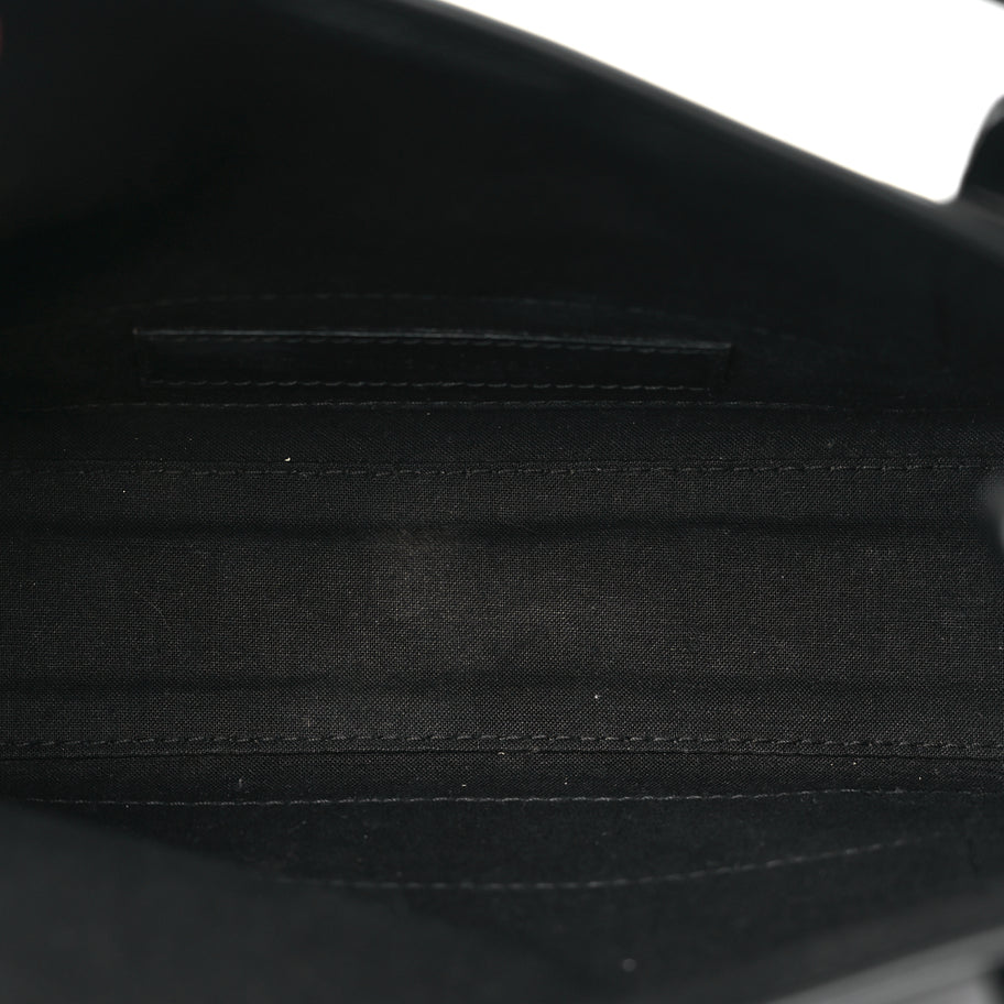 Balenciaga Cotton Canvas Calfskin Navy Cabas XS Black Image 5