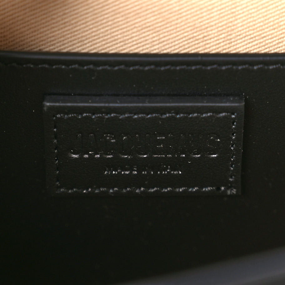 Jacquemus Smooth Calfskin Le Grand Bambino Long Black Image 5