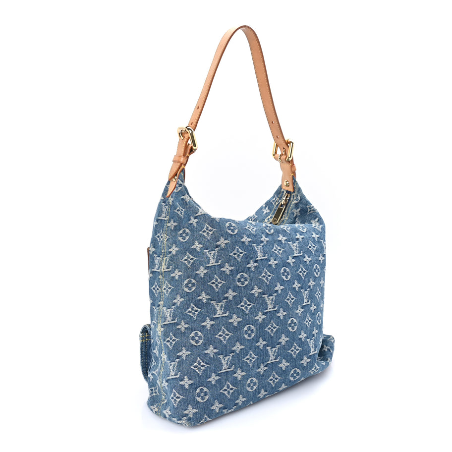Louis Vuitton Denim Baggy GM  Blue Image 2