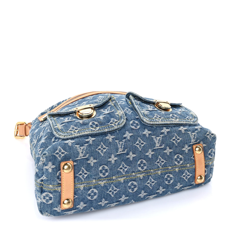 Louis Vuitton Denim Baggy GM  Blue Image 3