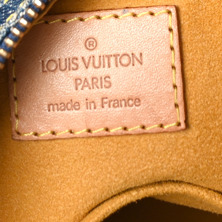 Louis Vuitton Denim Baggy GM  Blue Image 5