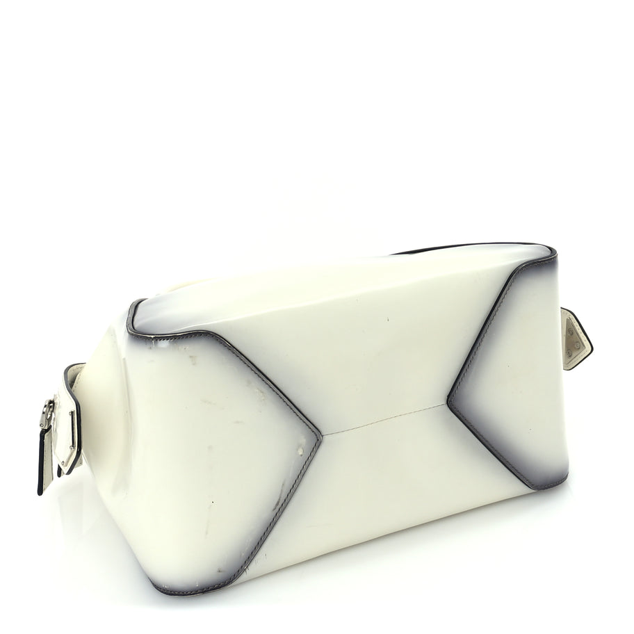 Prada Spazzolato Small Supernova Handbag White Sfumato Image 3