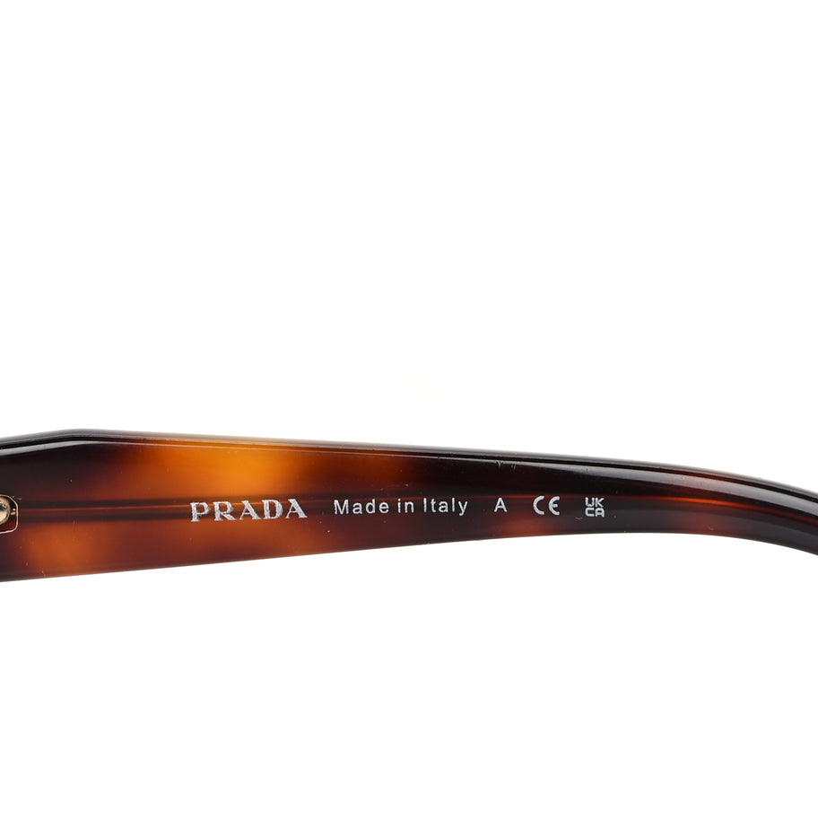 Prada Metal Logo Sunglasses SPR 65ZS Gold Image 6
