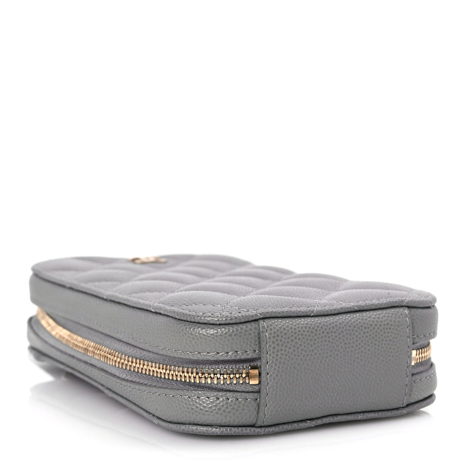 Chanel WOC & Phone Holder Crossbody Bag Black Image 3