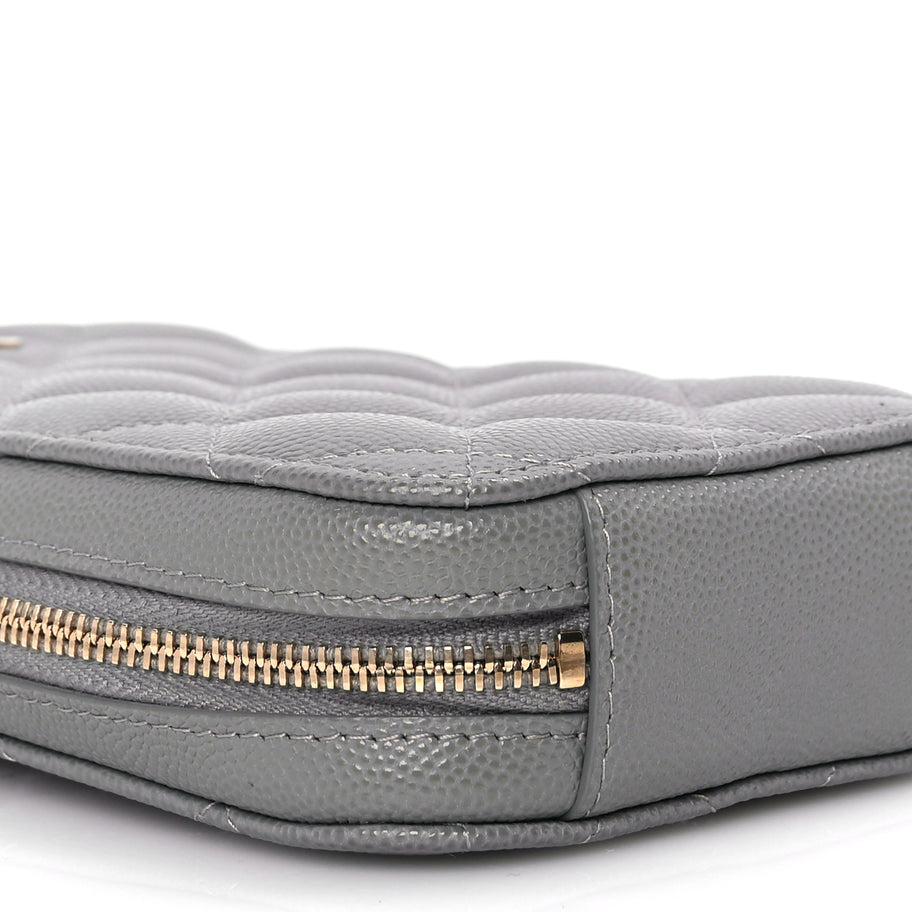 Chanel WOC & Phone Holder Crossbody Bag Black Image 8