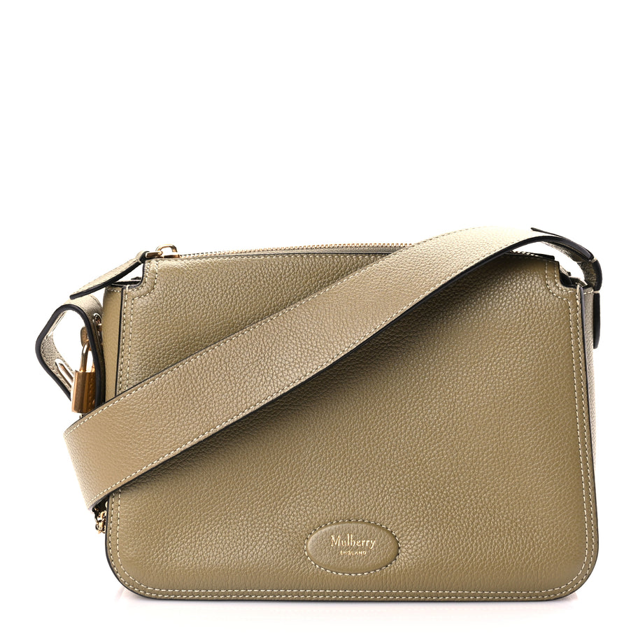 Mulberry  Small Classic Grain Billie Crossbody Bag Summer Khaki Image 1