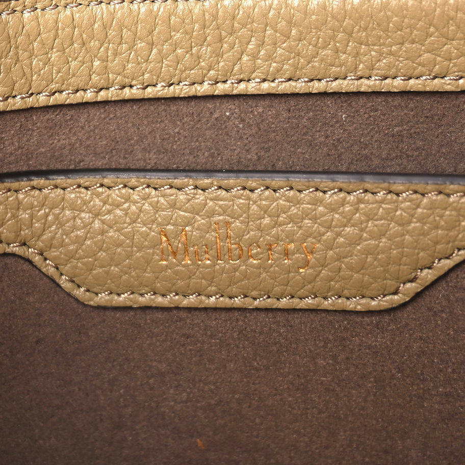 Mulberry  Small Classic Grain Billie Crossbody Bag Summer Khaki Image 5